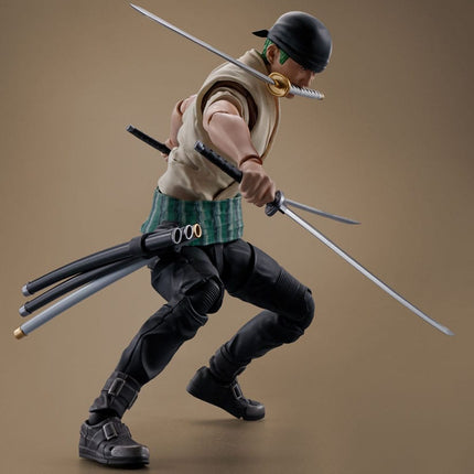 Roronoa Zoro (Netflix) One Piece S.H. Figuarts Action Figure 14 cm