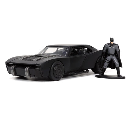 Batmobile with Figure Batman 2022 Hollywood Rides Diecast Model 1/32