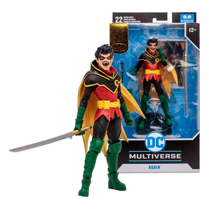 Damian Wayne Robin (DC vs. Vampires) (Gold Label) DC Multiverse Action Figure 18 cm